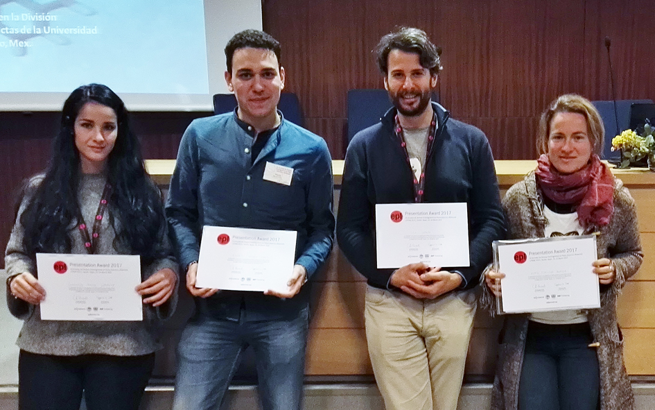 Premio Europhysics Letter Presentation Award al Dr. Luis Cerdán
