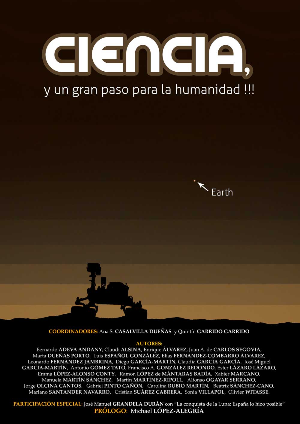 Un libro de divulgación científica: ”CIENCIA, y un gran paso para la humanidad!!!”