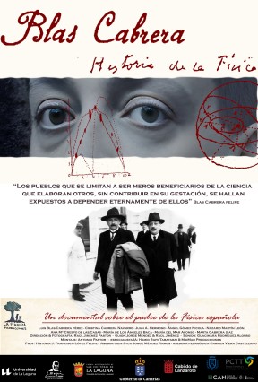 Proyección del documental «Blas Cabrera. Historia de la física»