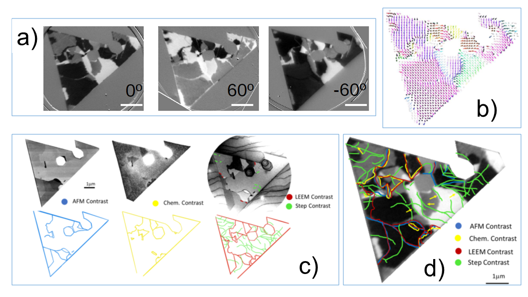 Magnetic domain wall pinning in cobalt ferrite microstructures